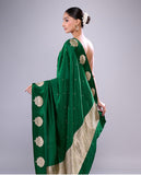 Emerald saree